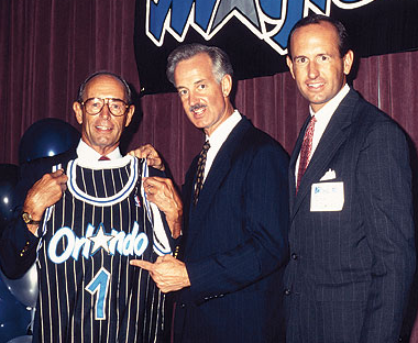 Follow407News's tweet photo. The first owners of the Magic were William duPont III, James and Robert Hewitt, and Pat Williams. https://t.co/TqPqAkBHio
