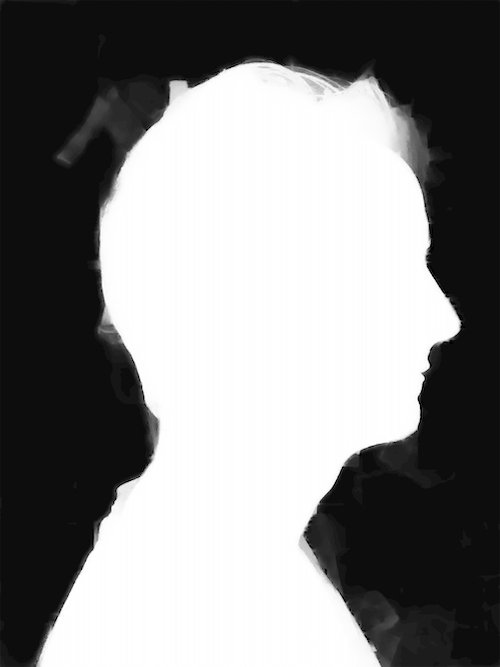 kkabell's tweet photo. @tobiasdm @piculet_app Here you go.

So far it’s binary. A flat shape (in this case my silhouette) on top of a flat background. https://t.co/1TQV1SZp2H