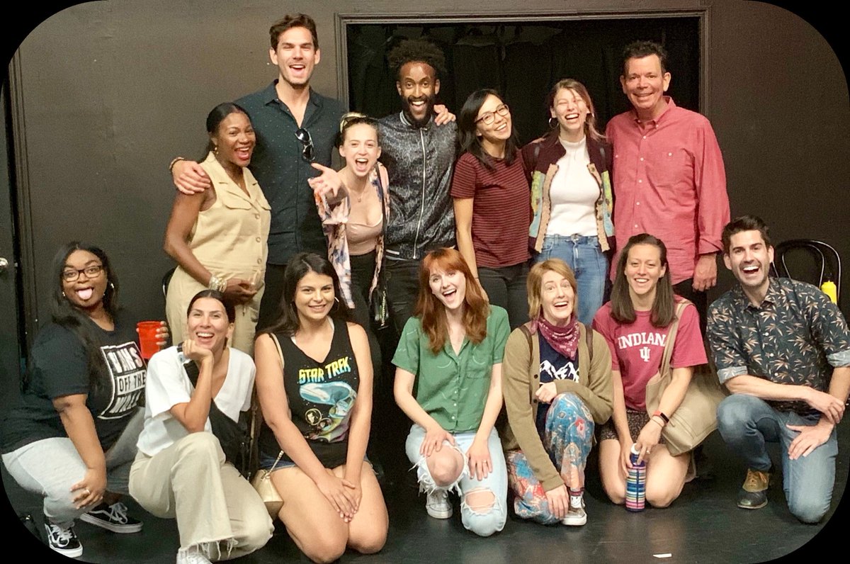 SoCalRex's tweet photo. Finished up this term at @ucbclassesla today with this wonderfully bright, witty, talented and committed group of artists!! If it isn’t #outsideyourcomfortzone it is not worth doing!! #yesand #improv #comedy #growth https://t.co/RpNtFHWued