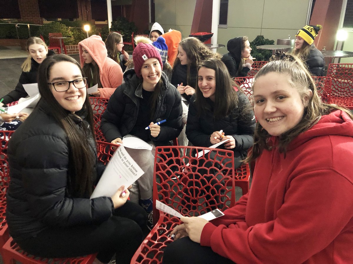 SionTweets's tweet photo. Well done to our Year 12 girls who raised just over $800 after participating in the Winter Sleepout on Friday night to raise awareness for homelessness and funds for St Vincent de Paul Society. #embracelifeatsion #stvincentdepaul #homelessness #sleepout #blanketsforthehomeless https://t.co/5nNT0xqMut