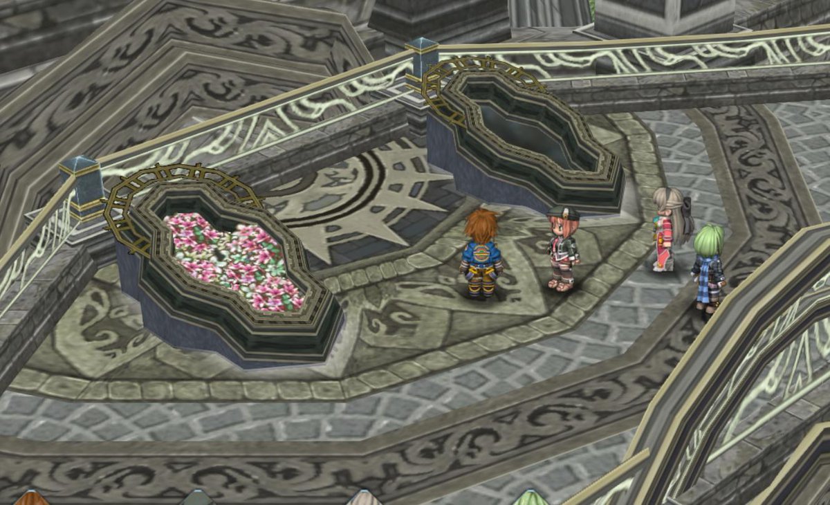 Stormowl0's tweet photo. The similarity of this unused area in Ao no Kiseki / Trails from Azure to Nayuta no Kiseki's "Star Garden" are uncanny. What could this mean? #AoNoKiseki #NayutaNoKiseki #TrailsFromAzure https://t.co/sPsHc1Q5Ix
