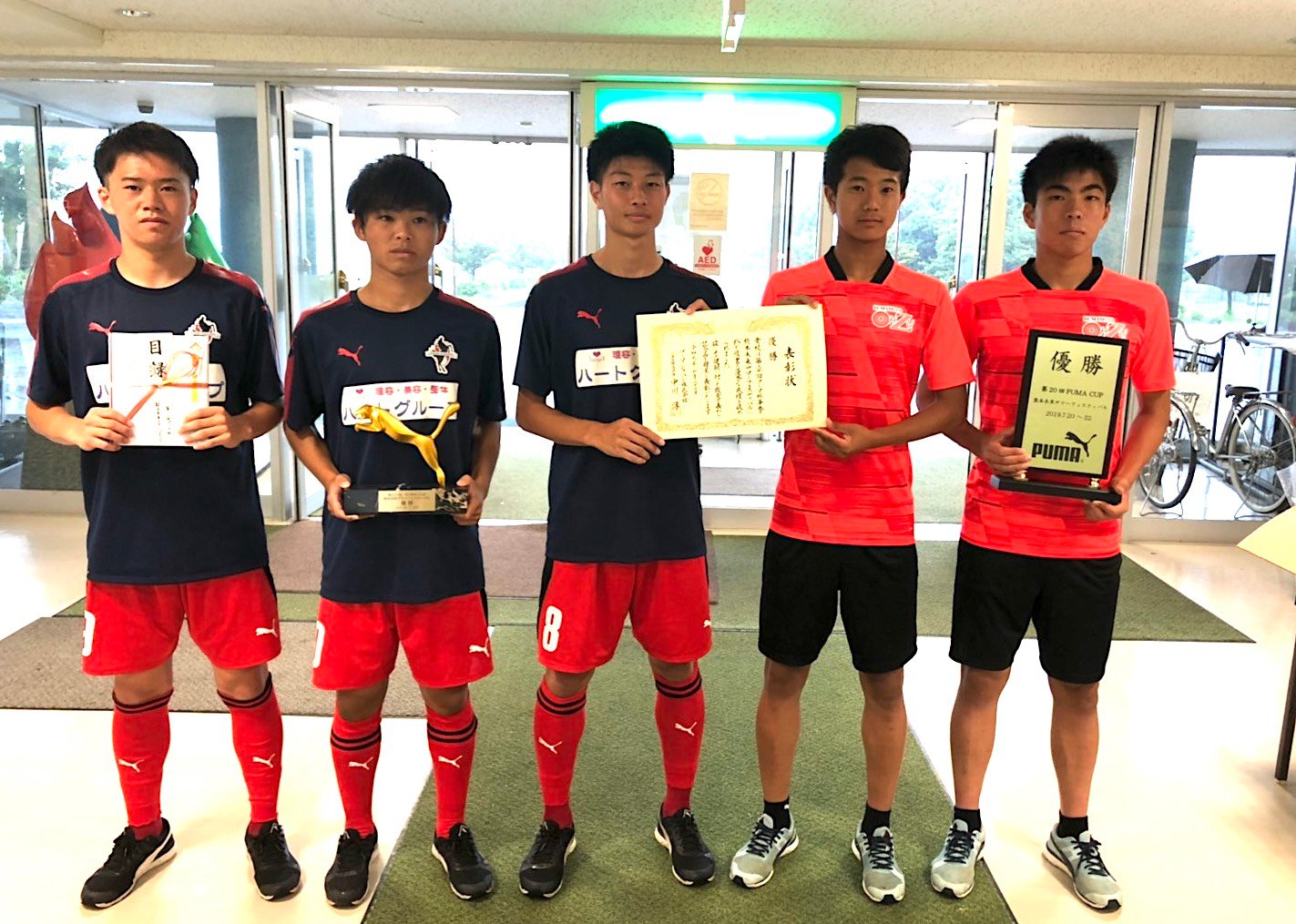 ロアッソ熊本 Official 準決勝 ロアッソ熊本ユース 3 0 東海大学付属熊本星翔高校 得点者 小島 小野田 飯星 決勝 ロアッソ熊本ユース Vs 大津高校 悪天候による試合中止により ロアッソ熊本ユースと大津高校の2チーム優勝となりました