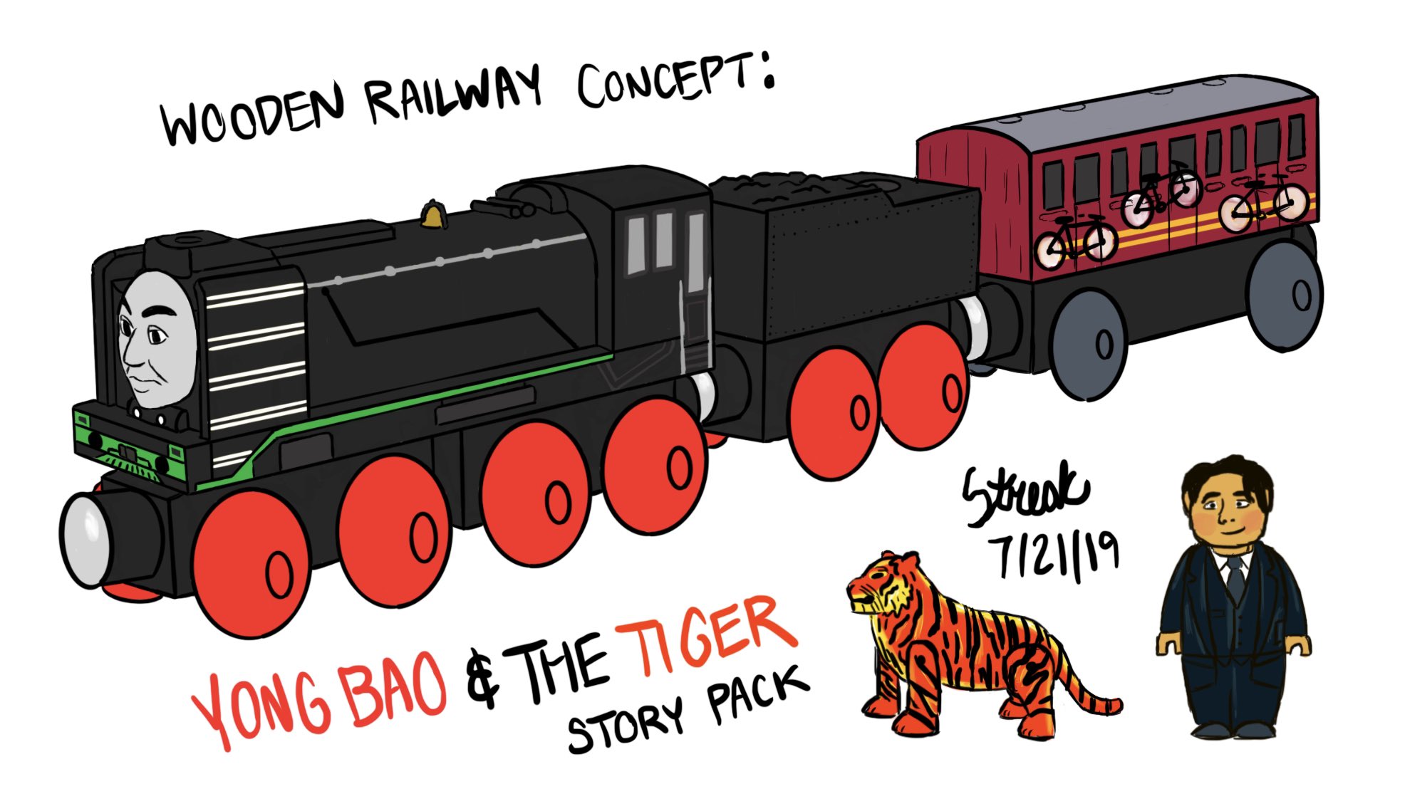 yong bao thomas train