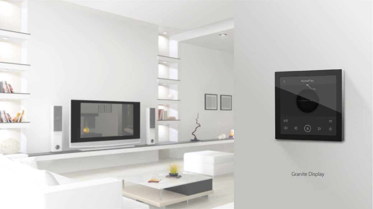HDL_Automation's tweet photo. A dedicated music interface is built in the Granite Display. It allows you to choose the music source available in your HDL smart home system. You can control your music playback right after you set the ambience lighting. Same place, saves time. #HDLGraniteDisplay #smarthome https://t.co/obscmfNZqI