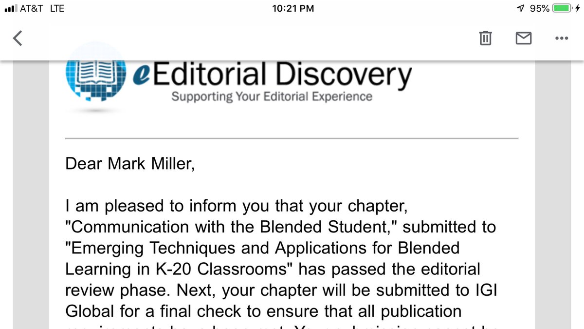 buckeyesuper's tweet photo. ⁦⁦@spoyo⁩ ⁦@docholdan⁩ ⁦@armandbuzz⁩ ⁦@RMULibrary⁩ I am proud to announce my latest work has been selected for publication! https://t.co/rq5QViQ83c