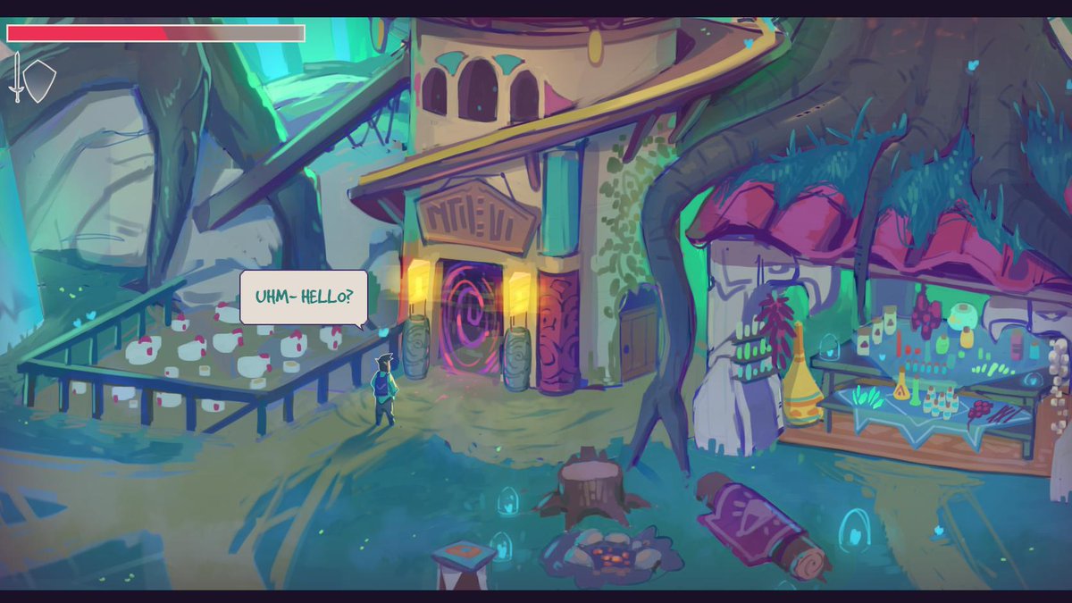 nicofariart's tweet photo. More ideas for #BeneathTheClouds this is the potion store and manufacture. Needing a new extravagant potion? I would reccomend paying 'em a visit by dawn  #conceptart #gamedev #environment https://t.co/MYERhiy0ya