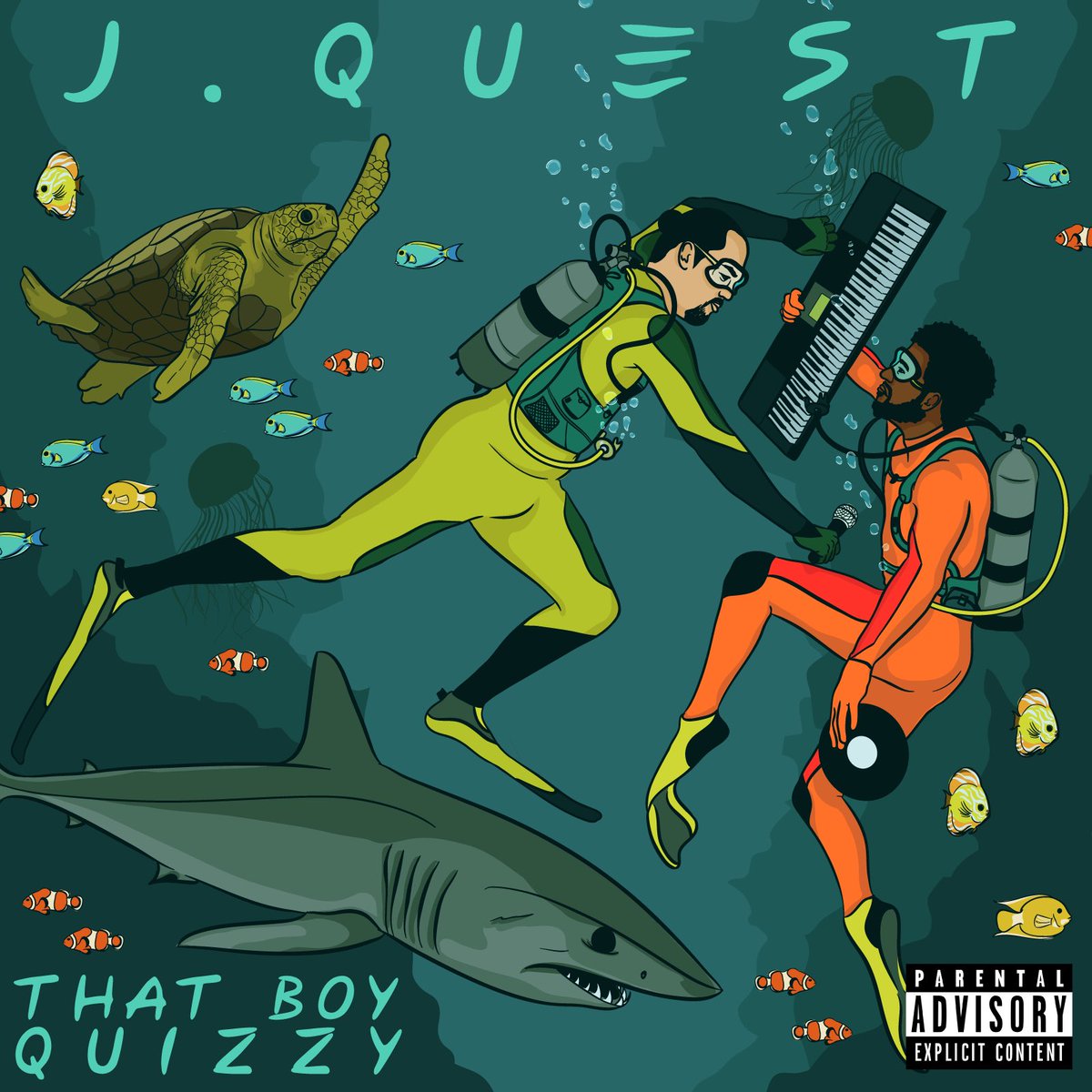 J_Quizzy's tweet photo. Pre-orders for my second album #ThatBoyQuizzy produced by @LegendaryTone & #Studio1225 are avail now exclusively via my bandcamp link! https://t.co/Sjlu3cS0C7 That Boy Quizzy officially comes out 7*29*19 !🦈 Cover art by @xoxotiffology https://t.co/s0IXnR8IyD