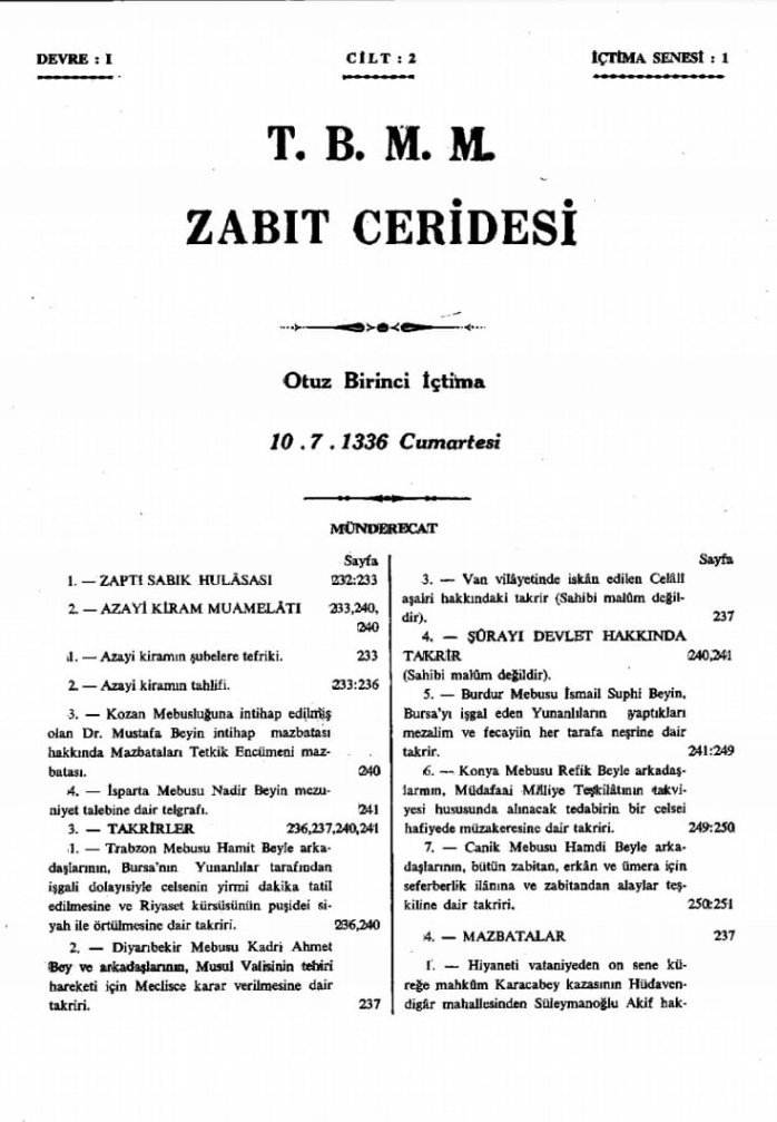 Alinuraktas70's tweet photo. Bursa'nın işgal tarihi ve Puşide-i Siyah üzerinden bana tariz yapıyorsun. İstersen sana yardımcı olayım: Bursa, düşman işgaline 8 Temmuz 1920 yılında uğramıştır. 10 Temmuz'da da bu işgalin elem verici haberleri üzerine Meclis riyaset kürsüsüne Puşide-i Siyah örtülmüştür. 1/3 https://t.co/pJCbSgEK2J