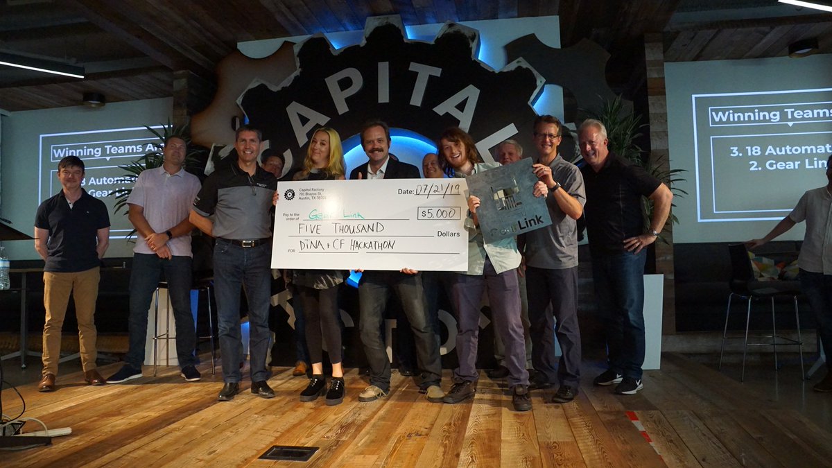 In 2nd place, we have team Gear Link!