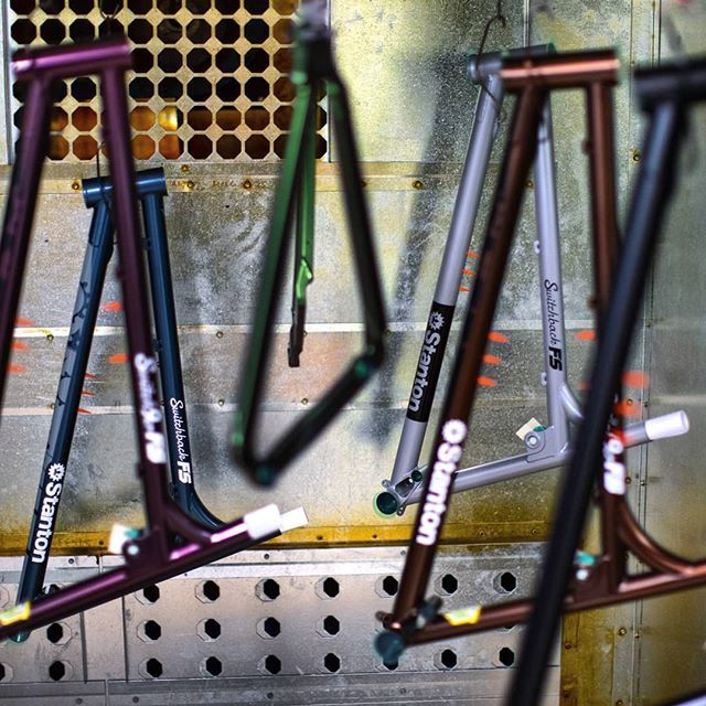 StantonBikes's tweet photo. Front end colour options are pretty much endless. What's your favourite custom colour you've seen from us so far? #steelisrealmtb #stantonbikes #stanton #switch9er https://t.co/StCFMFJfMr https://t.co/PuTzfQEWlG