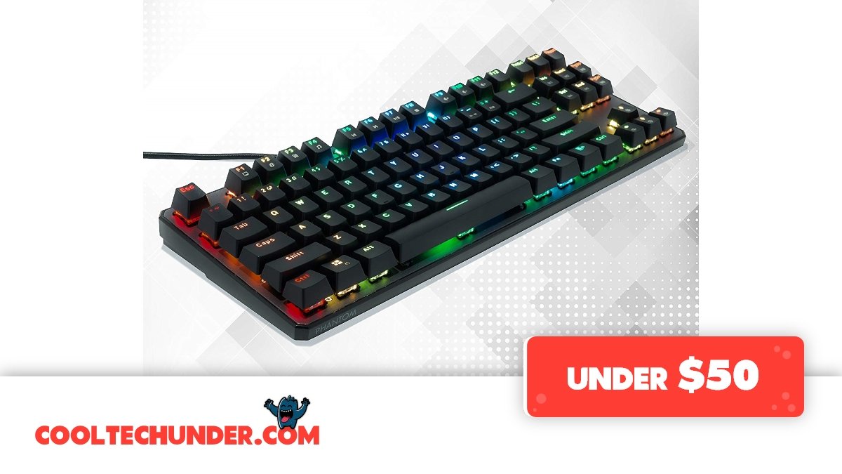 cooltechunder's tweet photo. π₯ Deal π₯ Only $39.09 β
Hurry! Limited-time offer β³
Tecware Phantom 87 Key Mechanical RGB Keyboard #coolTechUnder50
Buy Now: https://t.co/zZsCTddYzn
#deal #under50 #TECWARE #gamingkeyboard #gaming #keyboard #rgb #mechanicalkeyboard #rgbkeyboard #tech #technology #cooltech https://t.co/kUXfmlIGWN