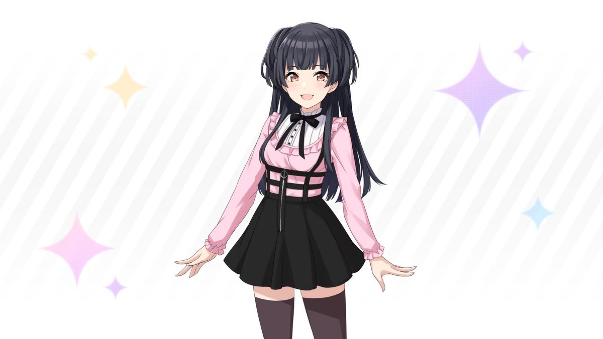 ✧ fuyuko mayuzumi ✧a bubbly exterior with a complex interior, fuyuko dresses mostly in monochrome casual-kawaii. while her outfits are very aesthetically pleasing, the style of her clothing paired with the sombre colors allude to a conflicting duality in fuyuko's personality.