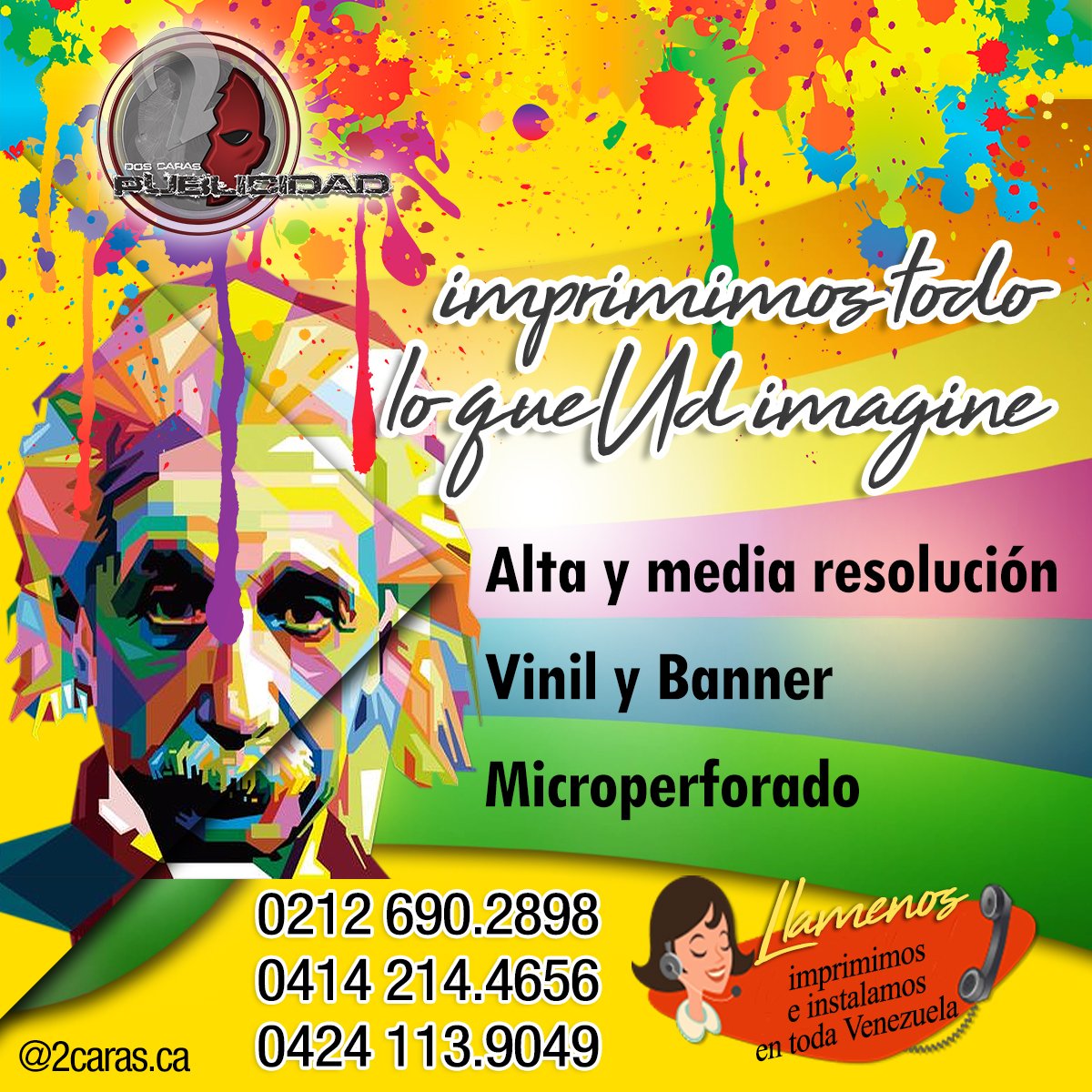 2carasCa's tweet photo. Con una oferta innovadora, efectiva y de alto impacto visual, ofrecemos soluciones integrales en #publicidad exterior.
.
📞 0414-2144656 | 0424-1139049 | 0212-6902898
📧 2caras.ca@gmail.com
#2carasca #Caracas #displays #stands #banner #diseño 🇻🇪 #remodelación #arquitectura #22Jul https://t.co/r3sWnJOaHT