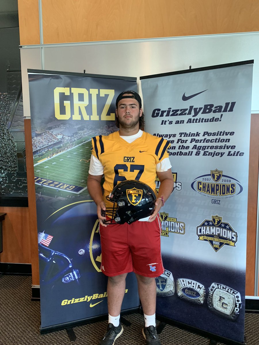 MykahTurpin's tweet photo. Great day of work at Franklin College.Thanks to all the coaches.@FCGrizFootball @CoachCentofanti https://t.co/YyENHytaV8