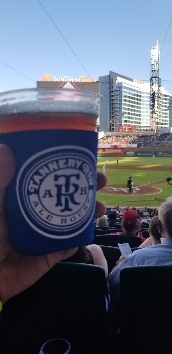 Tannery Row Alehouse in the house!! Let's chop to another victory!! <a href="/Braves/">Atlanta Braves</a> <a href="/TerrapinBeerCo/">Terrapin Beer Co.</a> <a href="/KelsWingert/">Kelsey Wingert-Linch</a> <a href="/PaulByrd36/">Paul Byrd</a> <a href="/JeffFrancoeur/">Jeff Francoeur</a> <a href="/680TheFan/">680 The Fan</a>
