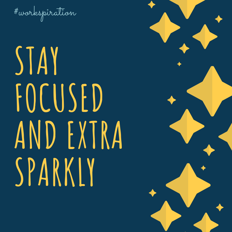 qldhealth's tweet photo. Don't forget to add your sparkle! No one can do it quite like you ⭐ #workspiration https://t.co/V47oW9Bstd