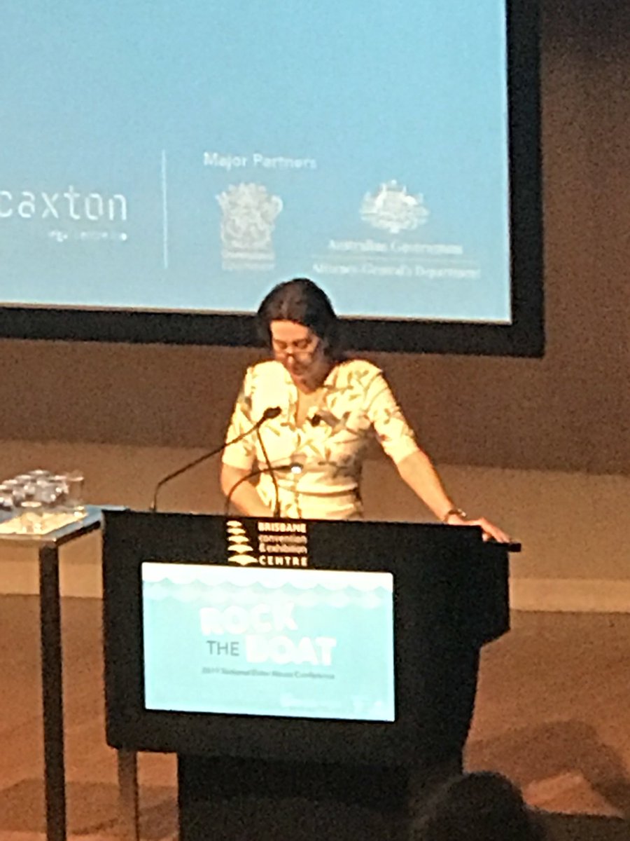 comsofrespect's tweet photo. @LaTrioli MC kicking off #NEAC2019  Elder Abuse Conference in Brisbane . https://t.co/el3Acoj0B0
