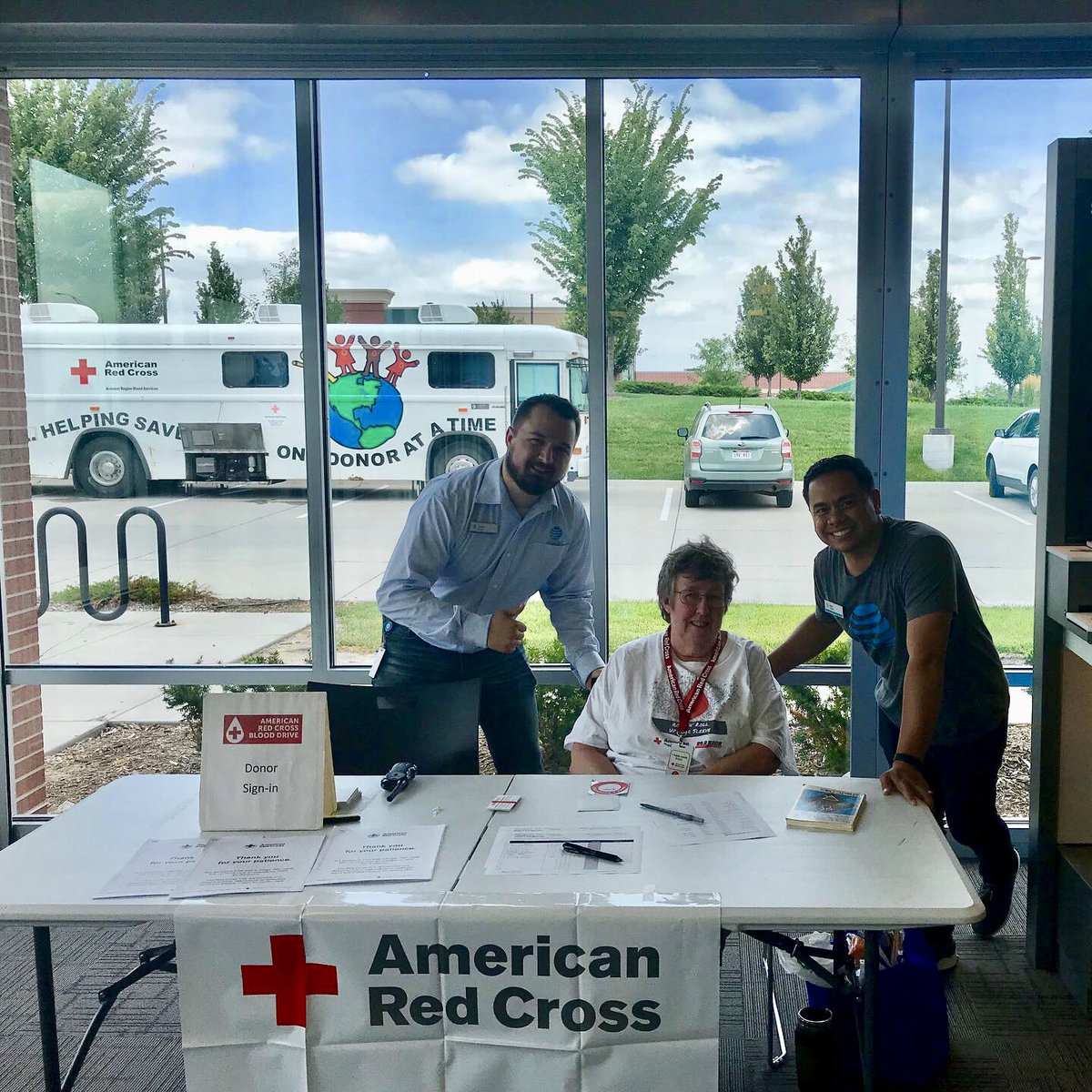 Thank you to the Red Cross for partnering with us for our blood drive. We’re looking forward to hosting more in the future! <a href="/TurnerKenney/">Kenney Turner</a> @zena_matti <a href="/BOLDNP/">BOLD Northern Plains</a> #americanredcross #redcross #donateblood #lifeatatt #attemployee #papillion