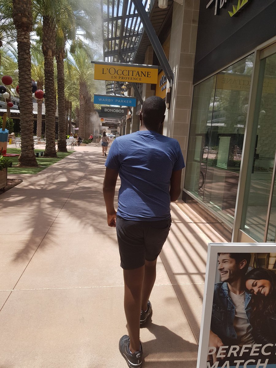Taking stroll through  Scottsdale Quarter