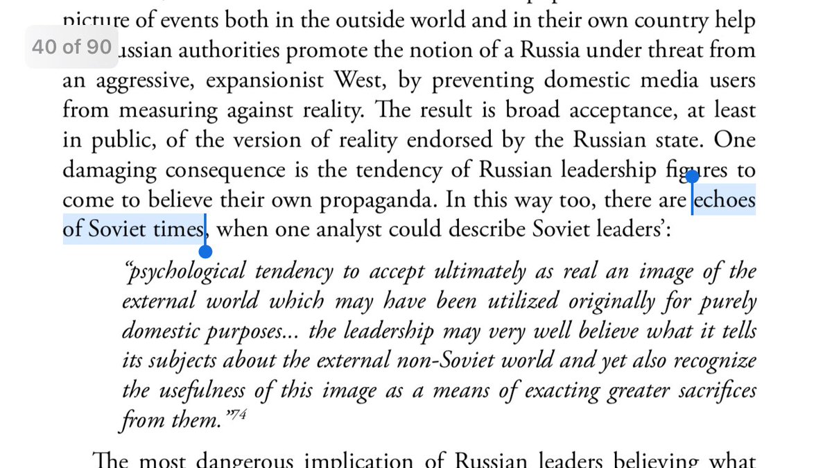 20/ ECHOES OF SOVIET TIMES: As of this writing in 2016, it was easy for state-run propaganda to not be challenged by the masses, under info-isolation.To measure reality, one must access facts. So lies go unchallenged.One damaging consequence: the regime believes its own hype.