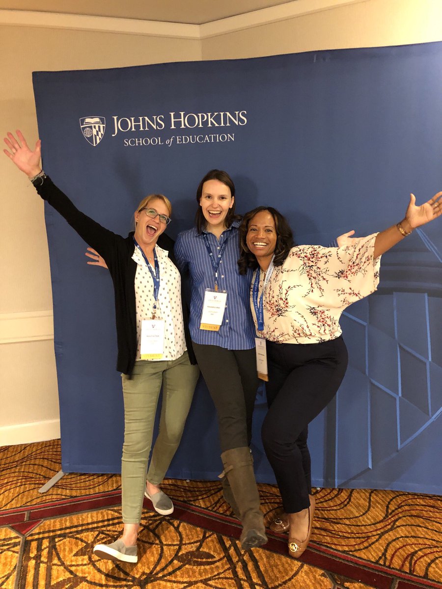 What an awesome day! #JHUEdD #JHUEdD19 #FemaleSTEMDreamTeam