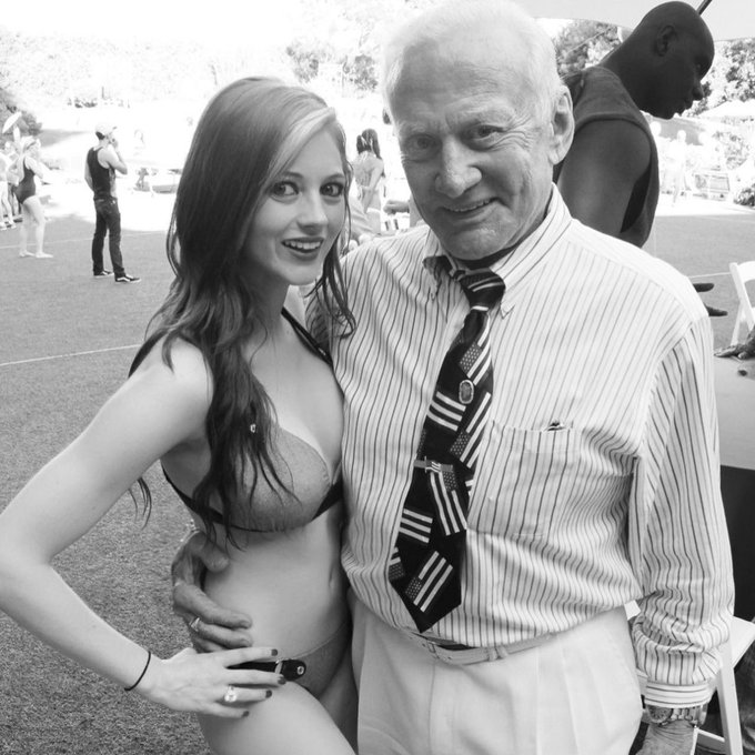 It was such an honor to chat with Buzz Aldrin. I had a meltdown when the photographer told me his name<a href="/tag/50years"class="tags"><span>#50years</span></a><a href="/tag/apollo11"class="tags"><span>#apollo11</span></a>