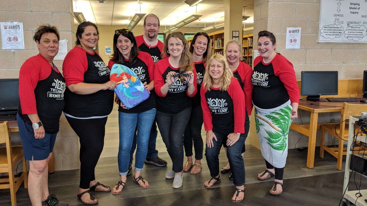 RoganFLHS's tweet image. Greatest team! #bcsdbootcamp @bcsdtechnology  @ATinBCSD @EyeOnScience @FLMSBenjaminELA