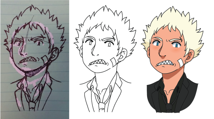 Sketch, line art, color

#originalcharacters #characterdesign #drawing #AnimeArt