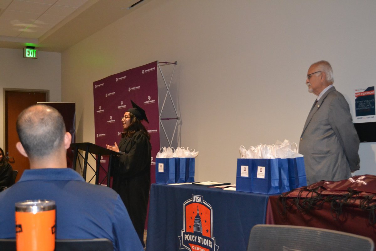 UTSAPHP's tweet photo. Hats off to a great CHW grad ceremony that took place on July 11th at @UTSAdowntown ! Dewan Protiva was the student speaker and one of the @UTSAPHP students who became a certified community health worker for the city of @downtownsatx and beyond! #utsachwfair https://t.co/gThyjpSSs6