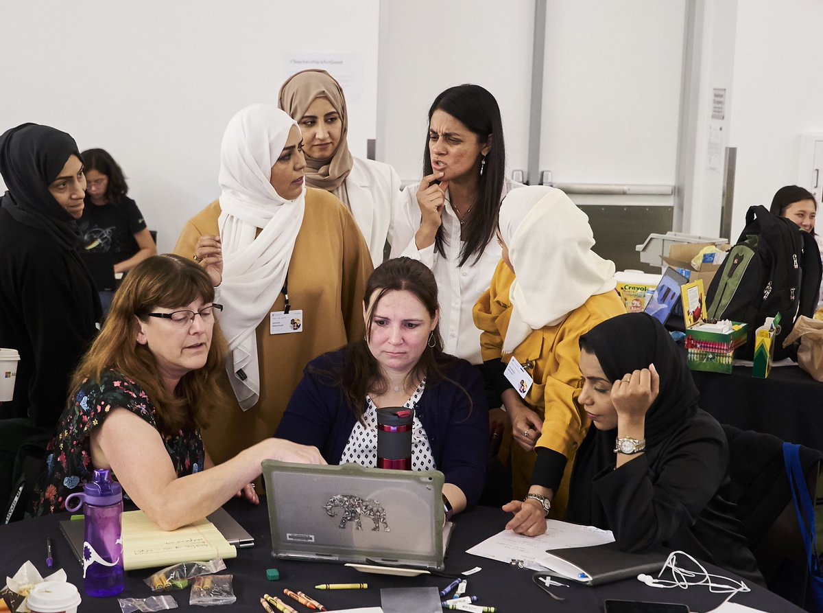 Hacking_STEM's tweet photo. From the bottom of our ππ, thank you to everyone who βππ traveled far and wide to join us for our #TeachersHackForGood weeklong #STEMΒ PD! The
HackingSTEM team couldnβt be more appreciative of your hard work and accomplishments! @MicrosoftEDU https://t.co/NZqnPfykoN