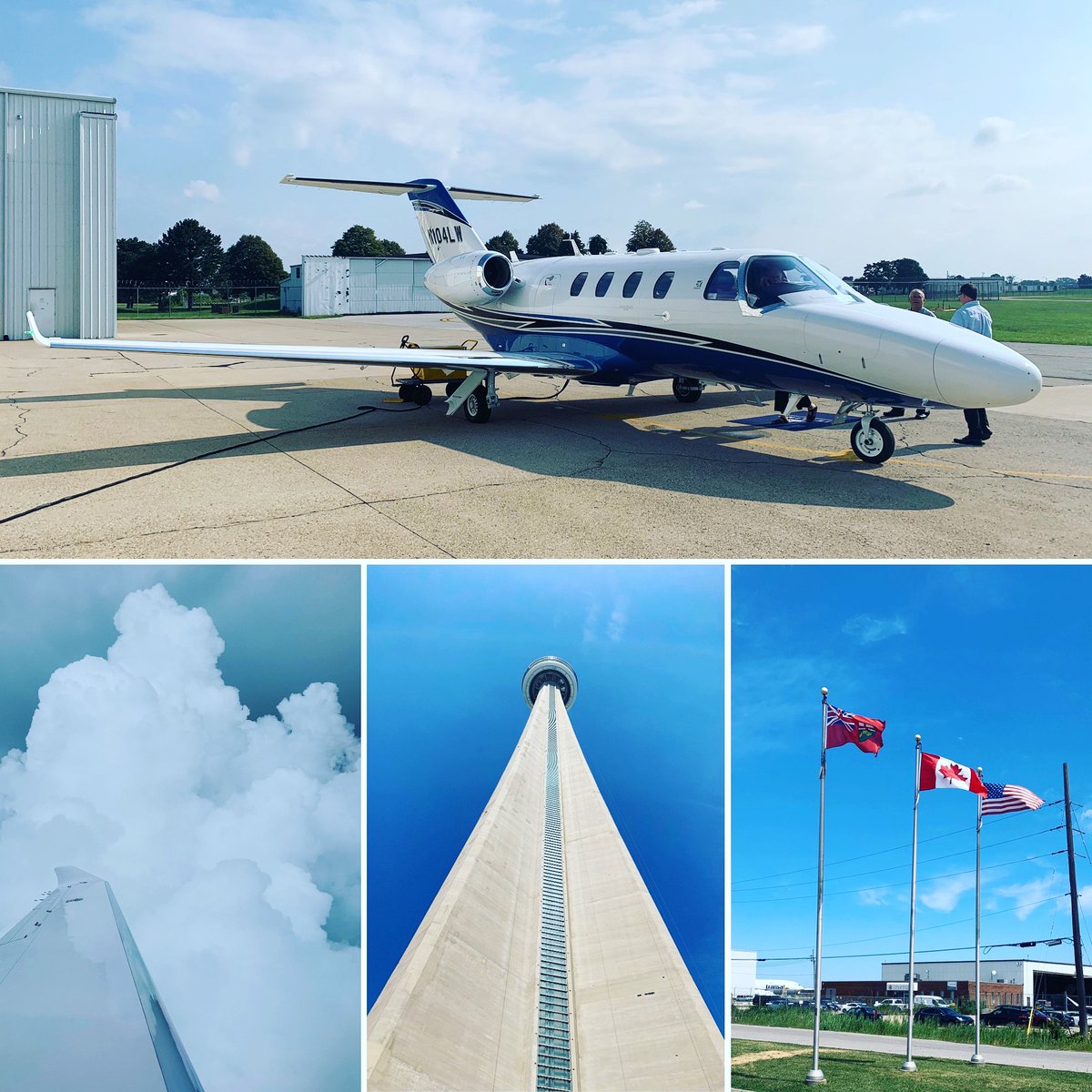 ryanklimt's tweet photo. Spontaneous flight to Canada on a Sunday? Yes, please!

#sundayfunday #canada #privatejet https://t.co/zjCa9Q3qI9