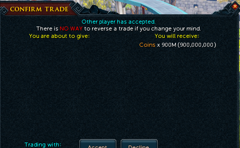 ZoonixSwaps's tweet photo. 900M RS3 -> 152.5M OSRS https://t.co/4tprwLpq1V