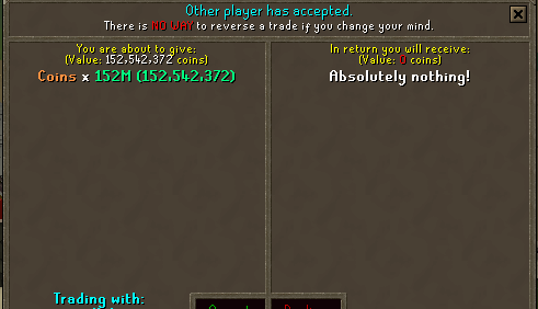 ZoonixSwaps's tweet photo. 900M RS3 -> 152.5M OSRS https://t.co/4tprwLpq1V