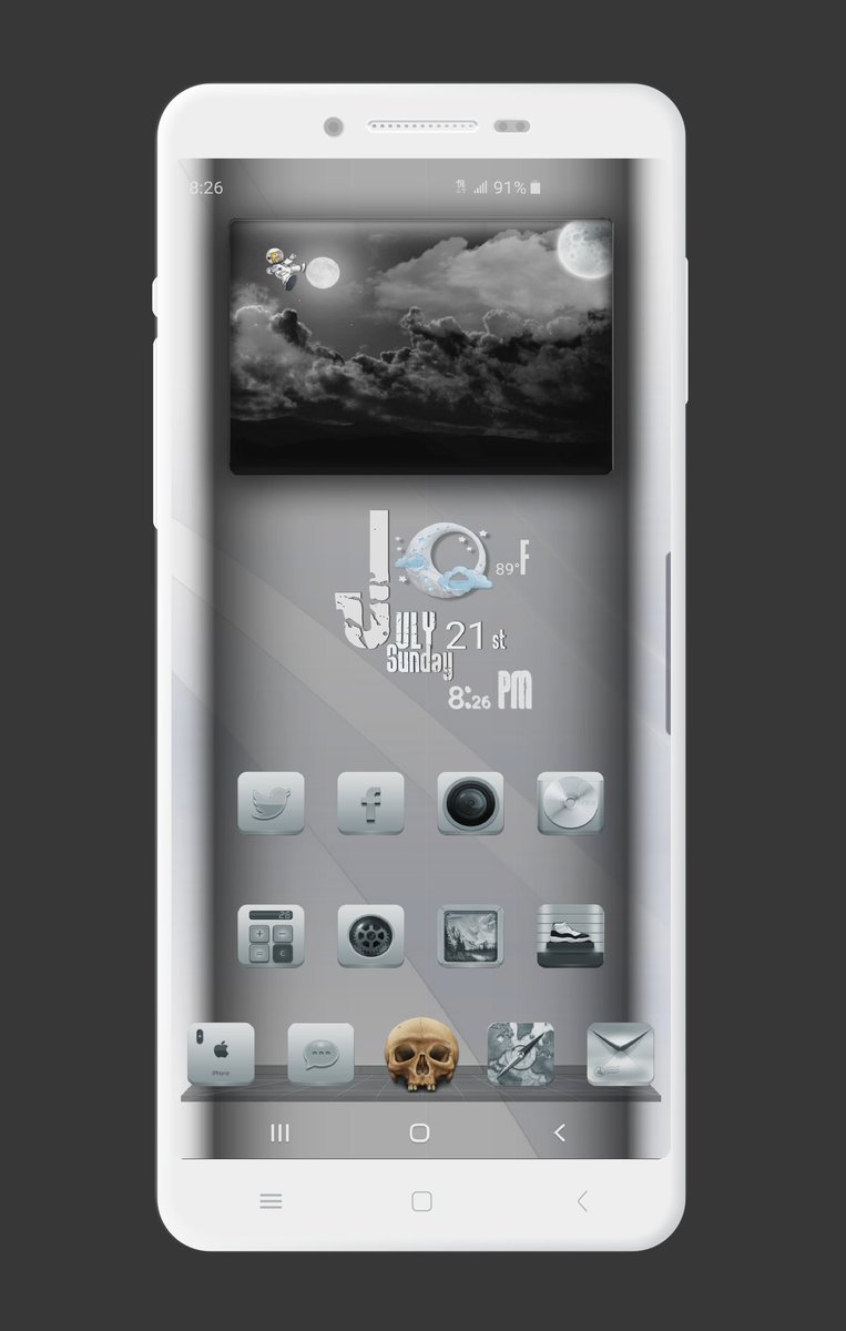 Fattone66's tweet image. Tonight these sweet icons by the great @JedEye81 #V3Cream plus this #Impala #kwgt by @2devCorp and @kgkretchek weather icons and @Coccco28 #klwp just added a different wall.