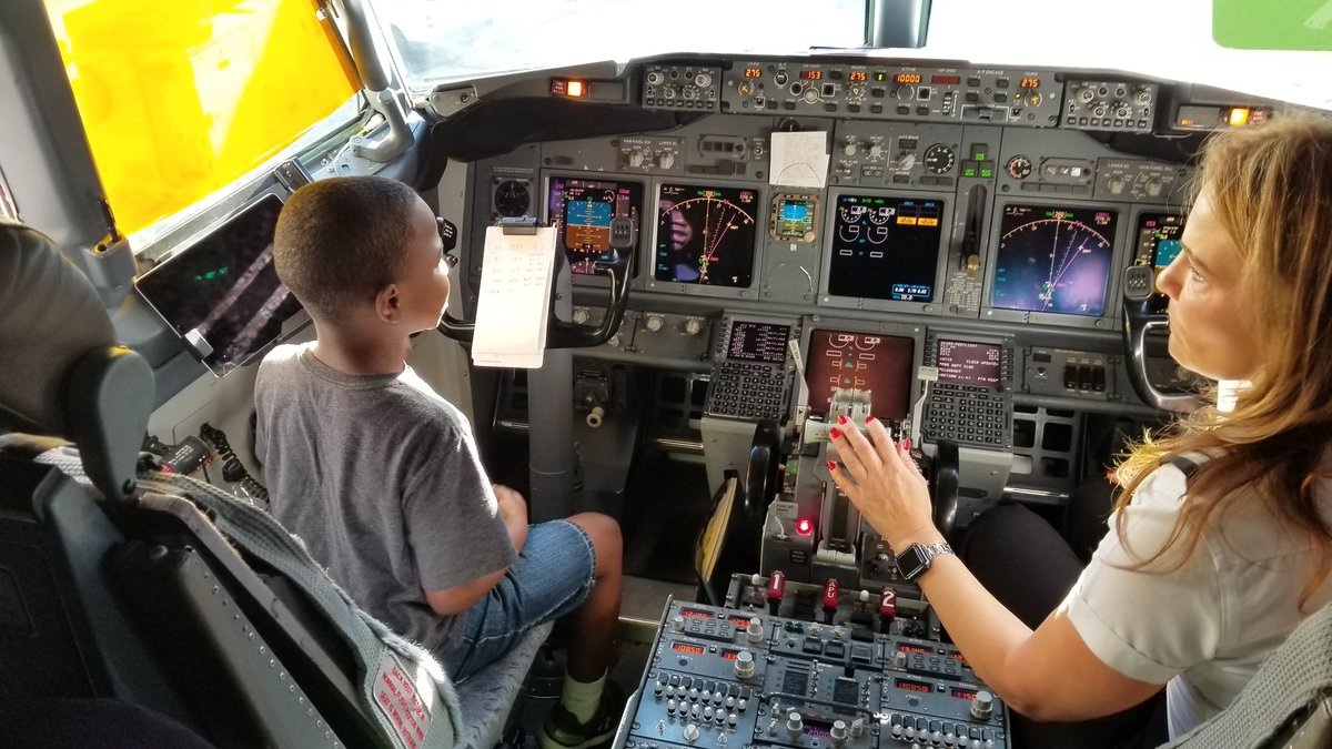 Natasha Shaw (@natashalshaw) on Twitter photo Thanks, <a href="/AmericanAir/">americanair</a> for the awesome pilots who allowed my son to have a taste of his potential future! #FuturePilot #DreamingBig Thanks, <a href="/AmericanAir/">americanair</a> for the awesome pilots who allowed my son to have a taste of his potential future! #FuturePilot #DreamingBig