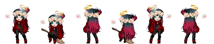 beezaviz's tweet photo. Two different versions of my self model. The bloody one is a yandere version, whereas the other one is just normal. ;v; I don't have any blank black hair that I like so I guess she gets red fade!!
#gaiaonline #gaia #avis #myavis #gaiaavis #cute #finally #selfavi https://t.co/wGZU0LaS8H