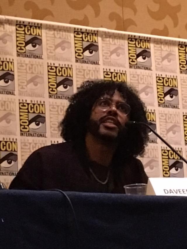 StarryMag's tweet image. .@SnowpiercerTV stars @DaveedDiggs @StevenOgg #JenniferConnelly #MickeySumner spill at @Comic_Con on what to expect for Season 1!

#Snowpiercer #SDCC #SDCC50