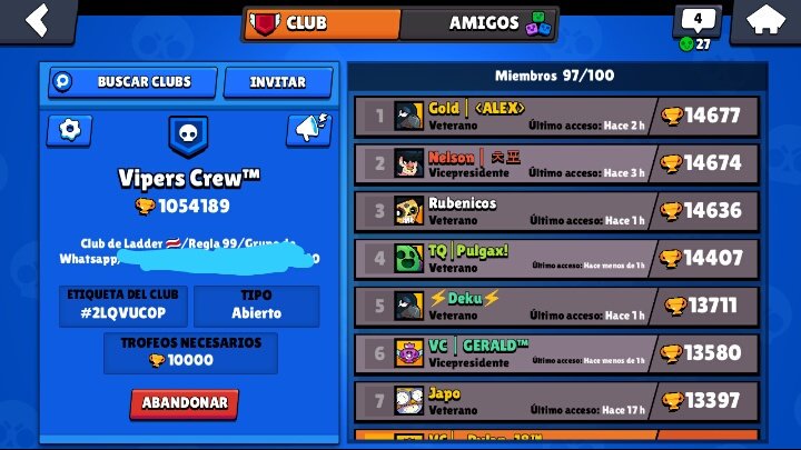 DylanMarn2's tweet photo. @BScomunidad__ 
🐍Vipers Crew™🐍
Top 2 de Costa Rica 🇨🇷🔝
Team competitivo: Gold | Vipers™
Aceptamos Retos con otros clubes por si quieren retos manda mensaje al Privado📨 https://t.co/5RvYxXt3m3