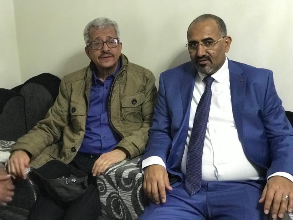 الرئيس #الزبيدي يزور قسم الـ #جنوب العربي لندن العميد الركن القايد /علي ابوشامة العيسائي