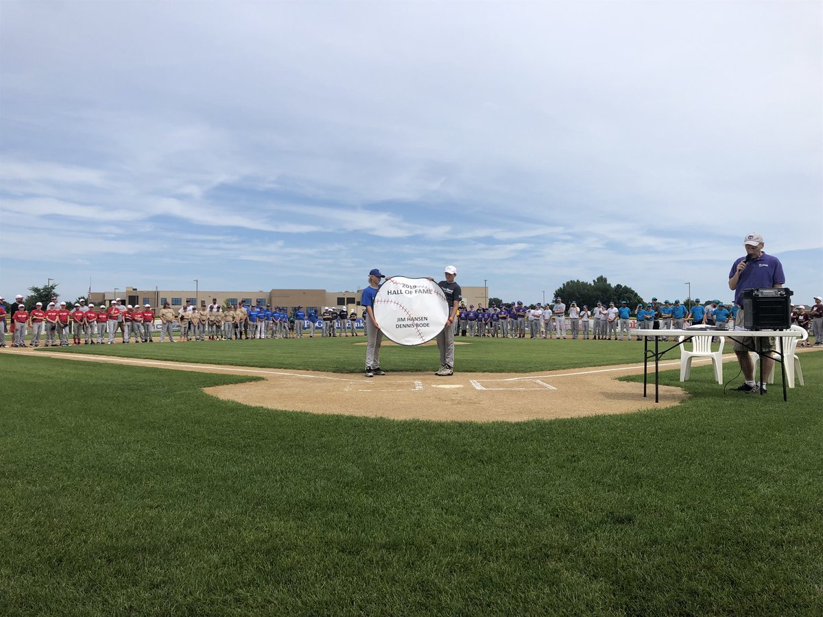 Pictures from today’s 2019 Hall of Fame Induction Ceremony. 2019 inductees are Dennis Bode (posthumously) and Jim Hansen. Thank you for all you have done for the MAYBA organization and the countless number of players who have been a part of MAYBA.