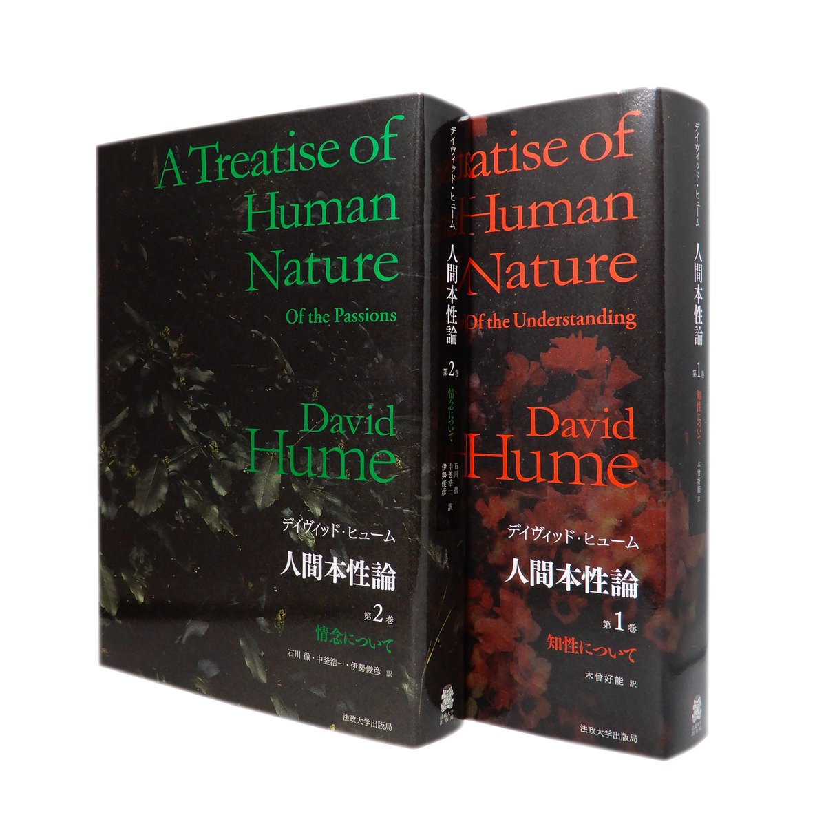 お知らせ】ヒューム著、石川・中釜・伊勢訳『人間本性論』普及版第2巻