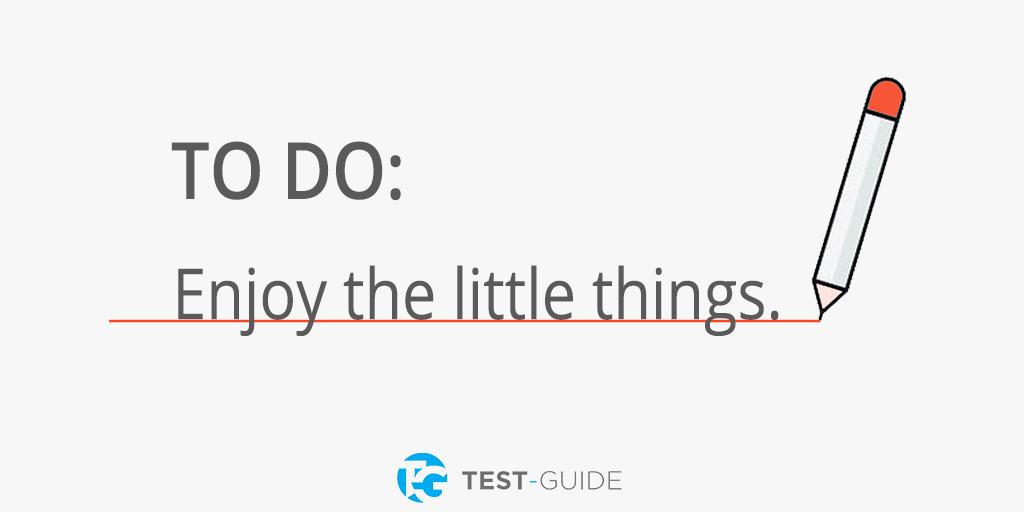 TheTestGuide's tweet image. Because sometimes the little things are the big things.

#TestGuide #Motivation #Inspiration