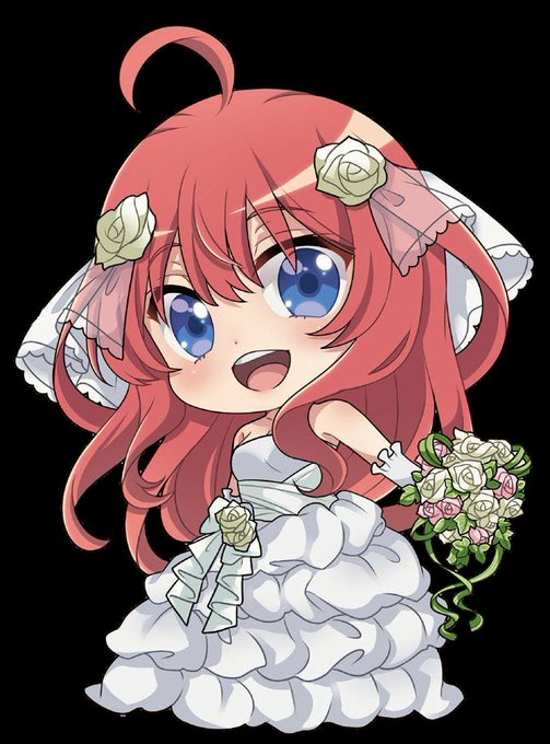 🚀🌕SpaceSandy⭐🌻さんがTwitterに投稿した中野五月(五等分の花嫁)のイラスト。