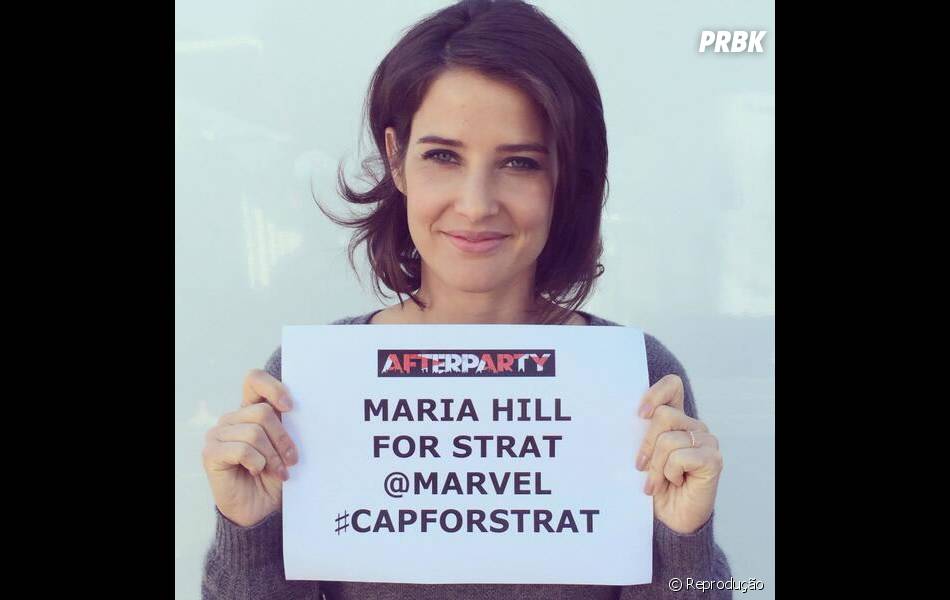 MaosBrazil's tweet photo. • Campanha para ajudar um paciente terminal
O pai da Sophie Caldecott tem câncer em estágio terminal, ele não conseguiu ver "Capitão América: O Soldado Invernal" então ela lançou a campanha #capforstrat, onde recebeu o apoio do elenco de #AgentsofSHIELD. https://t.co/427EfWvVl0