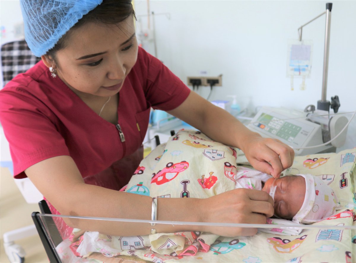 UNFPA_Mongolia's tweet image. #Mongolia’s #Orkhon province achieved no maternal mortality for five consecutive years. With #UNFPA #lifesaving equipment,  Orkhon will continue to improve #health of mothers and babies.