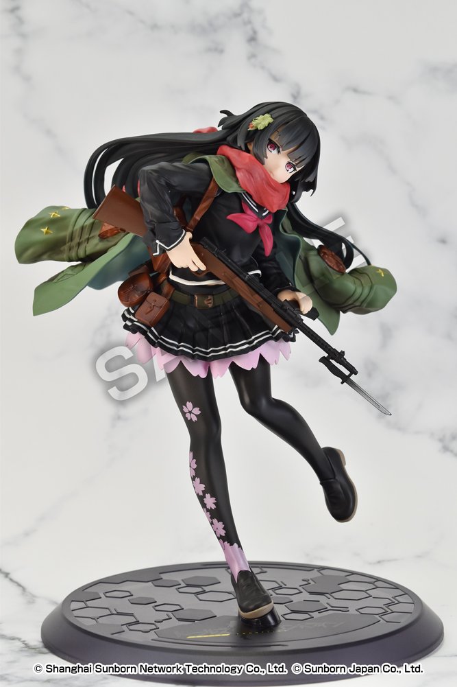 ドールズフロントライン 一〇〇式 1/8 完成品フィギュア ドルフロ 100式 ドールズフロントライン 一○○式重傷ver.」6/24(金)から受注