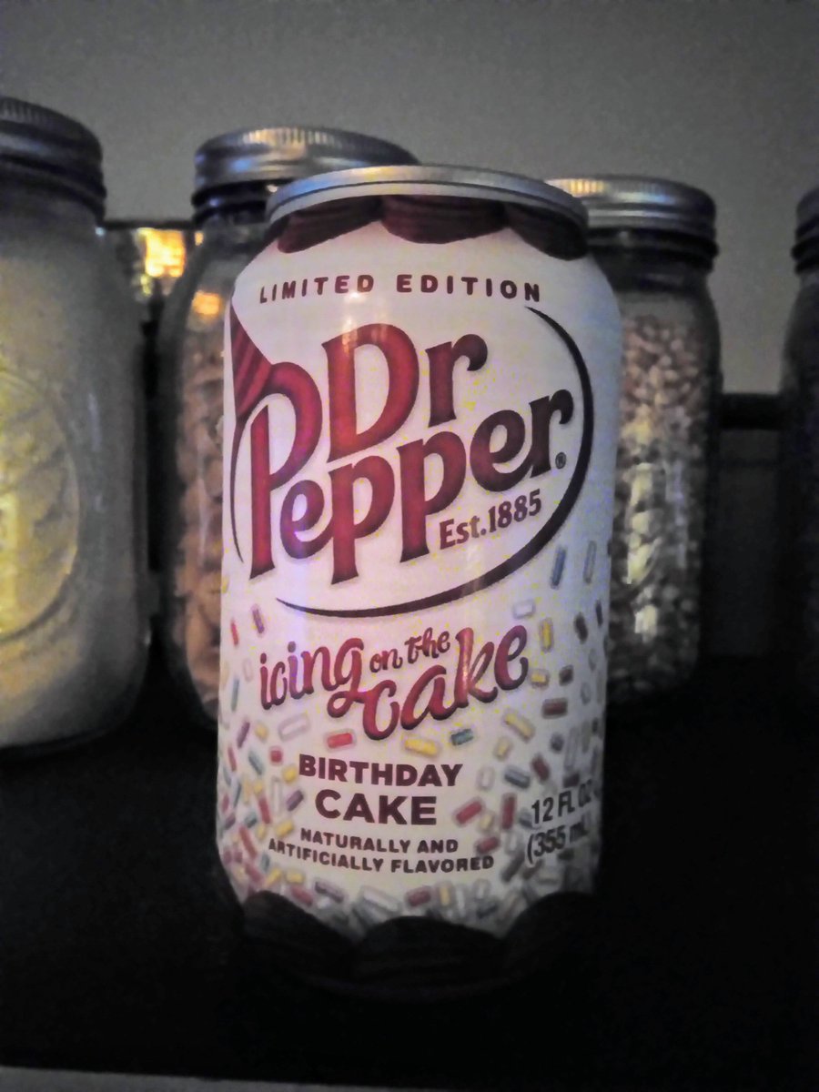 emart's tweet photo. Thank you @drpepper for the lovely gift of the sweet (twenty four!?) flavours of birthday cake Dr Pepper! #DrPepperBDay #Ambassador https://t.co/Xve1cMB7KL