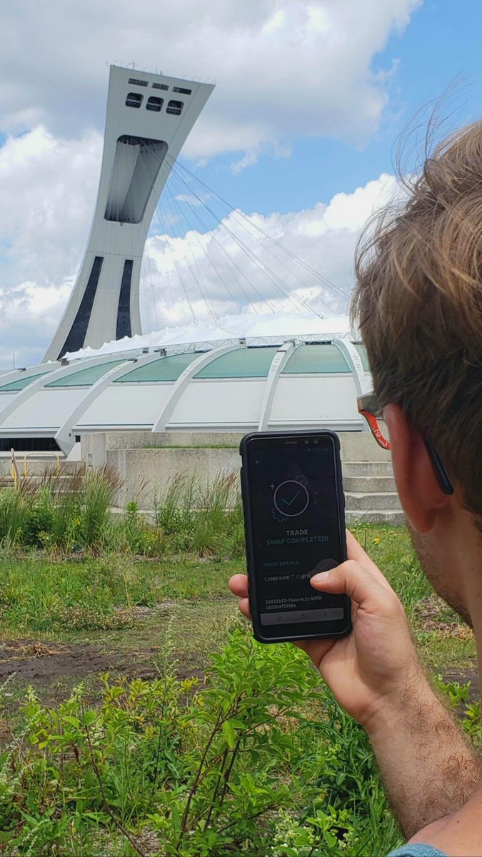 homeMetaX's tweet photo. The testing of @KomodoPlatform #atomicswaps #technology is still ongoing and fruitful.
Even when taking a nice little walk near #mtl #olympicstadium.
Here's the best example of #p2p #decentralized #trading.
The future is here! ๐๐ธ๐ฐ
#dexit #DEX #AtomicDEX #mobiledex https://t.co/jXF5yXz7lZ