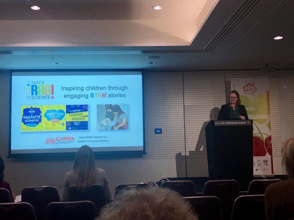 ThatsRADScience's tweet image. Great support for the @ThatsRADScience project at the @AS_Para meeting in Adelaide. Project leader Kathy Andrews presented in an education session that also included other innovative projects and approaches. Chilly weather and great science!🔬🦟 #2019ASP #ThatsRADScience #STEM