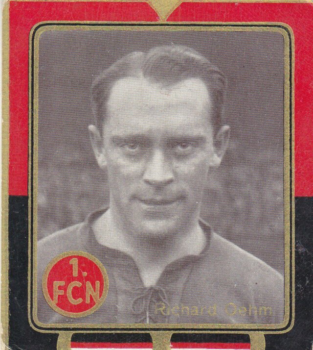 exclubberer's tweet photo. Richard "Tipfi" #Oehm wäre heute 110 Jahre alt geworden. Der Pokalsieger von 1935 und Meister von 1936 starb 1975. Ruhe in Frieden! #FCN #DerClub https://t.co/ViSZaLMgbZ